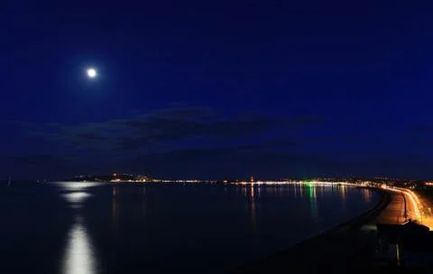 Weymouth at night Stock Photos