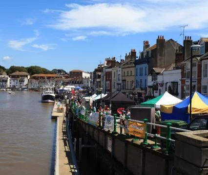 Weymouth quey Stock Photos