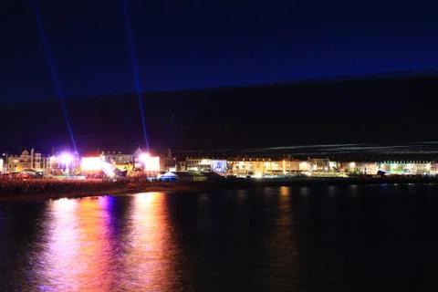 Weymouth seafront celebrations Stock Photos