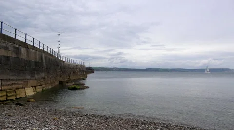 Weymouth Stone Pier Stock Footage 64781809