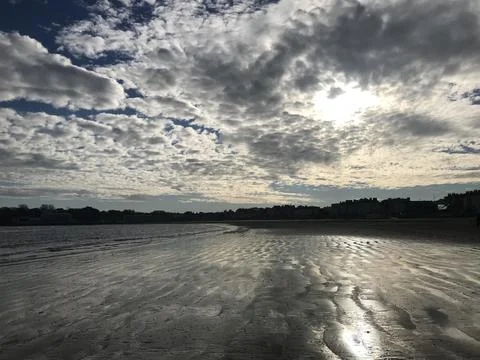 Weymouth sunset Dorset Stock Photos