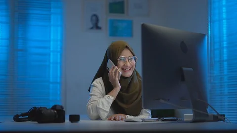 WFH Night 74 Stock Footage 129663903