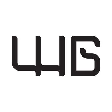 Wg initial letter vector logo icon Ilustração Stock