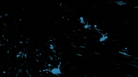 Whacky Coloured Paint Splash - 16 Stock Footage 67741041
