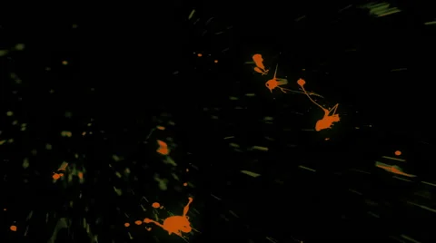 Whacky Coloured Paint Splash - 49 Stock Footage