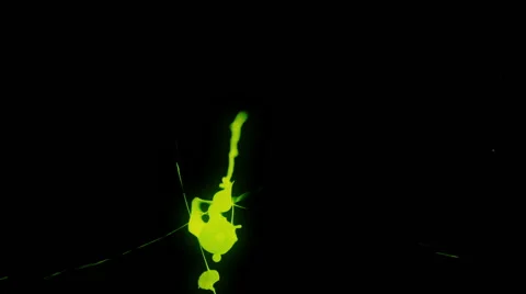 Whacky Coloured Paint Splash - 65 Stock Footage