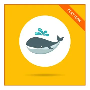 Whale icon 스톡 일러스트