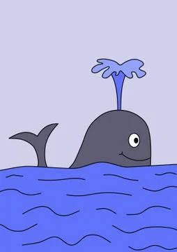Whale Stock Illustration