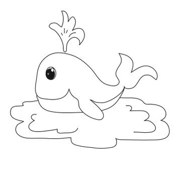 Whale Stock Illustration