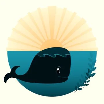 Whale Stock Illustration