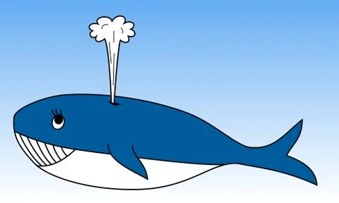 Whale Stock Illustration