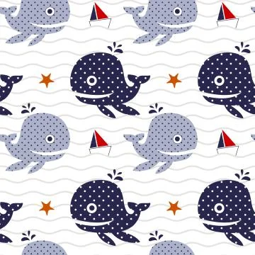 Whale Stock Illustration