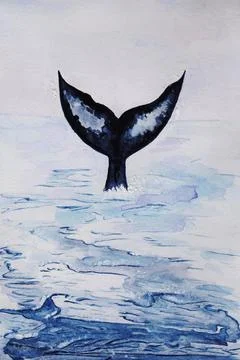 Whale Stock Illustration