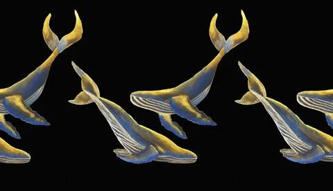 Whale Stock Illustration