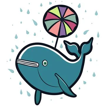 Whale Stock Illustration