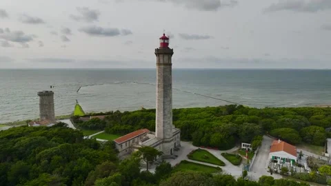 WHALE LIGHTHOUSE, Saint-Clement-des-Baleines, Atlantic, France, Europe Vidéo 311273238