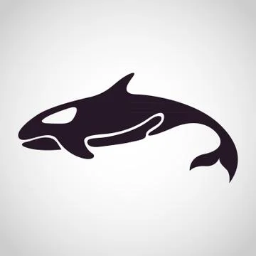 Whale logo vector Stock Illustration