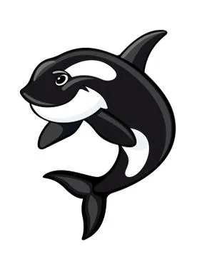 Whale mascot Stock Illustration