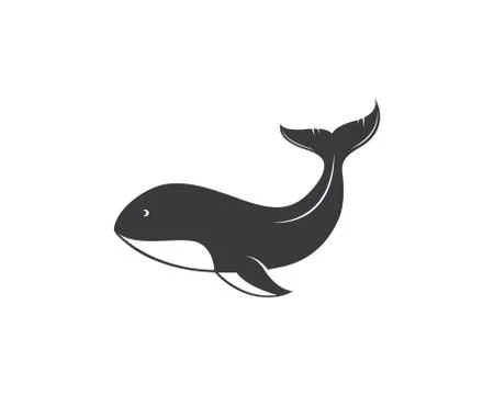 Whale tail icon vector illustration design Stock Illustration