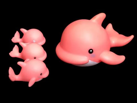 Whale toy Stock Photos