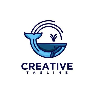 Whale vector Stock Illustration