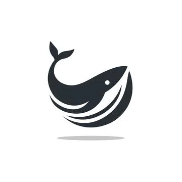 Whale Vector illustration Stock Illustration