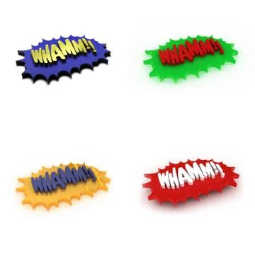 Whamm! Stock Illustration