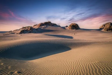 Wharariki Beach Walk to Cape Farewell - New Zealand Stock Photos