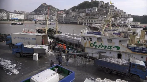 Wharf 스톡 동영상 125175081