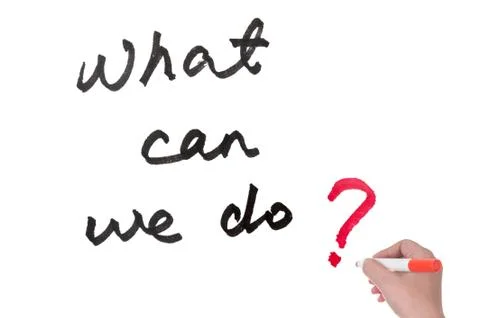 What can we do? Stock Illustration