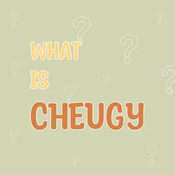 What is cheugy Stock Illustration