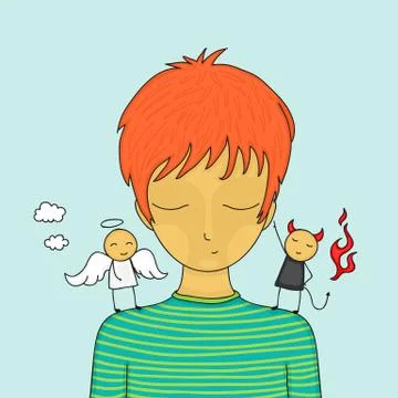 What to do? Illustrazione stock