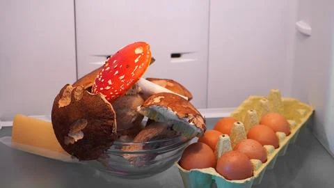 What do we store in the refrigerator Stock Photos