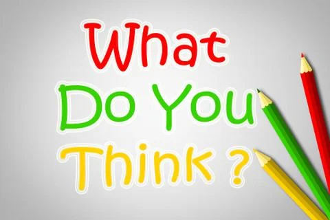 What do you think concept Stock Illustration