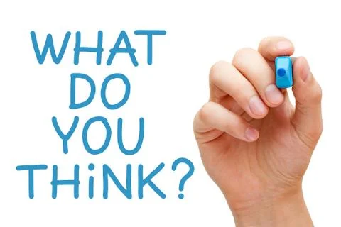 What do you think Foto stock