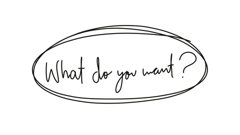 What Do You Want Question Stock Footage 326879243
