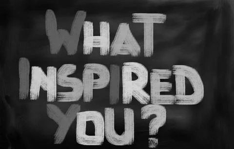 What Inspired You Concept Stock Illustration
