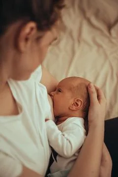 What a joy to be able to hold you Stock Photos