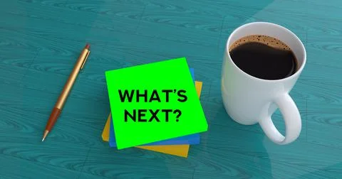 What is next ? Stock Photos