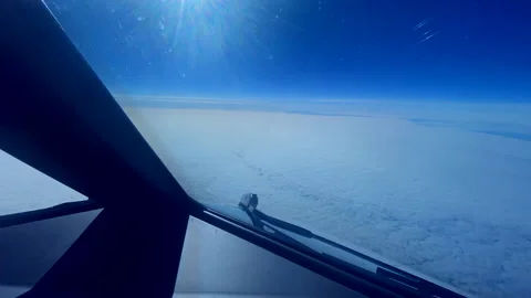 What a pilot sees Video stock 154387248