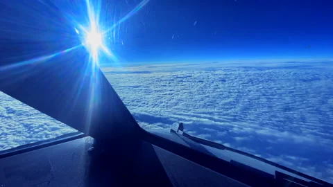 What a pilot sees Video stock 154920533