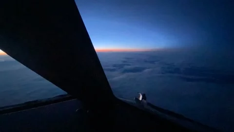 What a pilot sees Video stock 155299797
