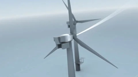 What is The Potential of Wind Energy? More Than Four Hundred Watts of Energy. Stock Footage 220896628