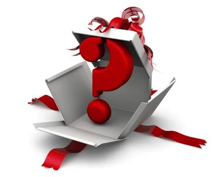 What to present? The problem of choosing a gift Stock-Illustration