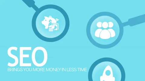 What is SEO explained in HD. presentation. internet marketing Stock Footage 42770350