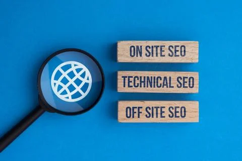 What is a SEO. on-site, SEO, Technical SEO. Finance Business Concept. Techn.. 写真素材