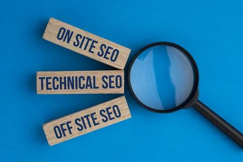 What is a SEO. on-site, SEO, Technical SEO. Finance Business Concept. Techn.. 写真素材