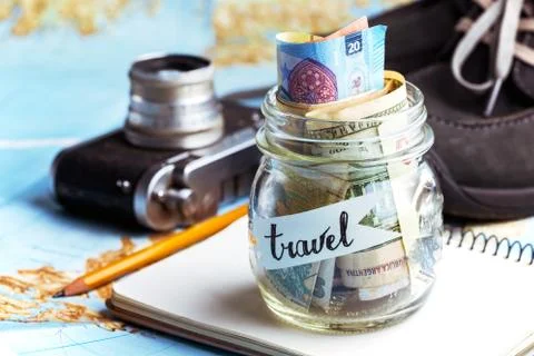What to take for a trip Foto stock