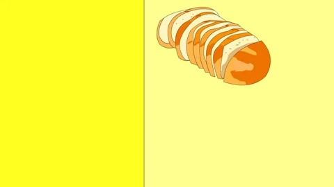 From what you can make a delicious sandwich. Stock Footage 95596267