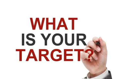What is Your Target Stock Photos